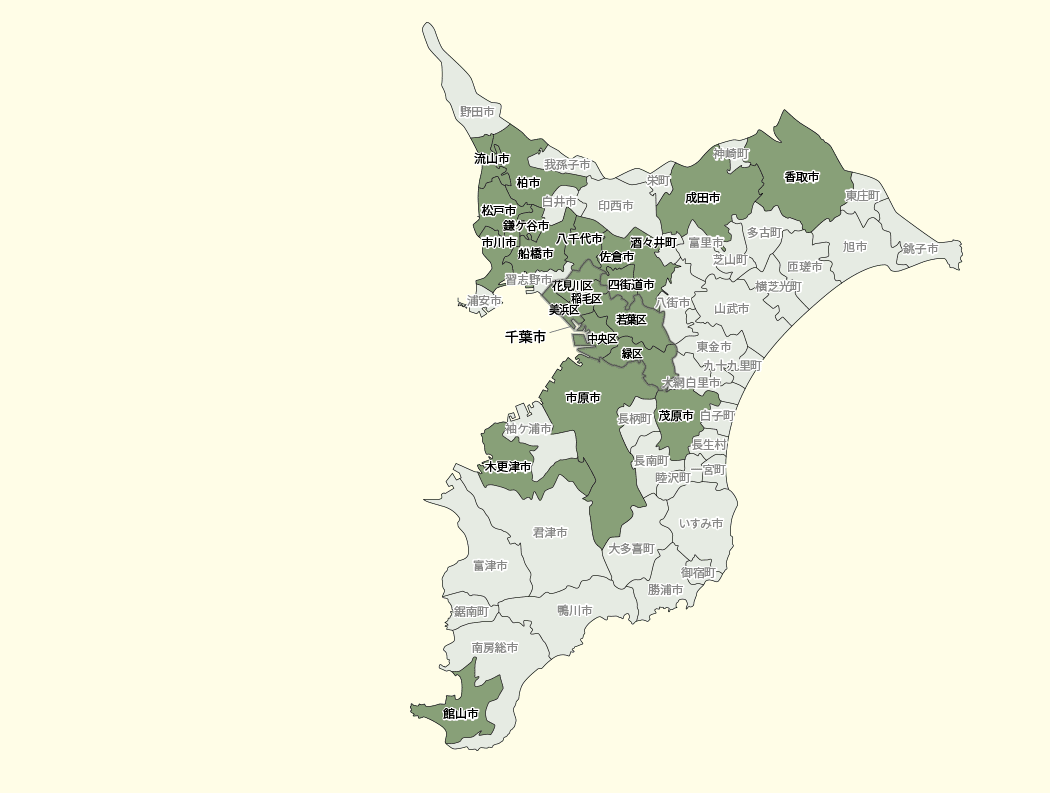 千葉県MAP