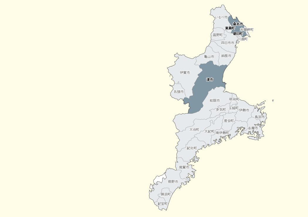 三重県MAP