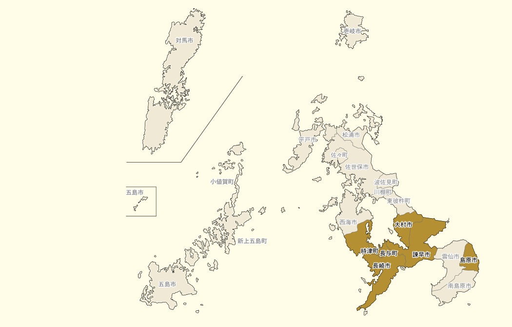 長崎県MAP